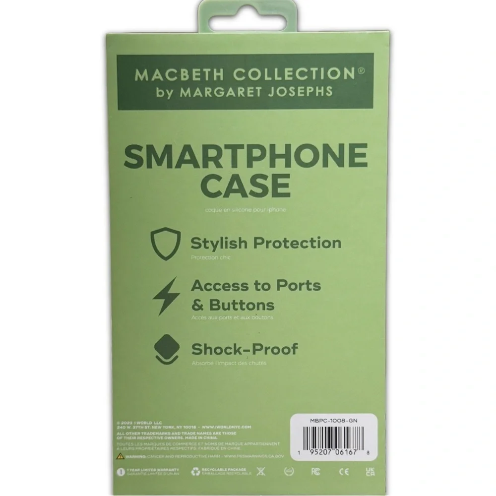 Macbeth Collection by Margaret Josephs Green Smartphone Case for iPhone 14/13